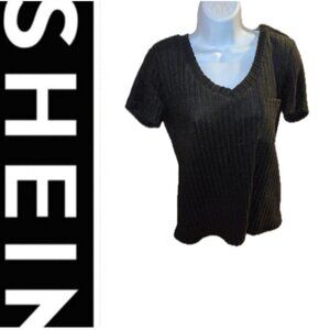 Black Knit Short Sleeve 🖤